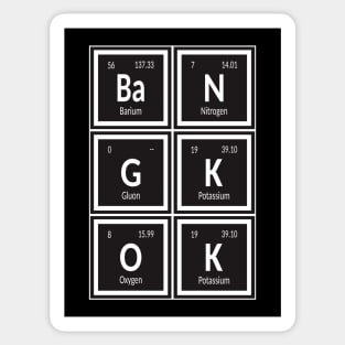 Bangkok Periodic Table Sticker